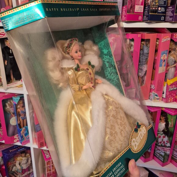 1994 Happy Holidays Gran Gala Barbie - Picture 5 of 6